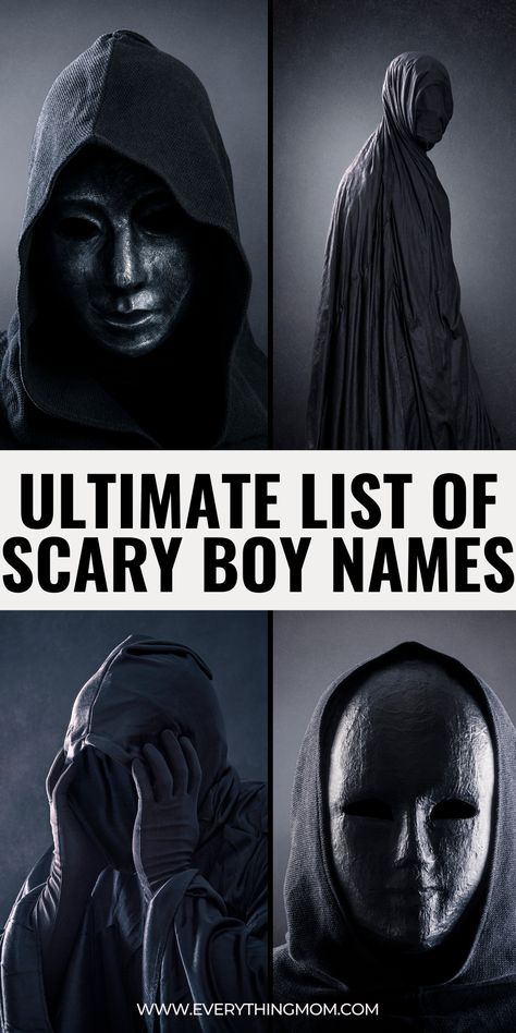 Unleash the power of names with this list of 84 scary boy names that embody evil and strength! If you’re searching for a name with an edge, these wicked boy names are perfect for adding a touch of darkness. From fierce and fearsome to eerie and intimidating, you’ll find the ideal match. Ready to choose a name that stands out from the crowd? Explore the full list of wicked boy names and make your decision today! Magical Male Names, Gothic Names Boys, Goth Names Boy, Goth Boy Names, Gothic Boy Names, Dark Boy Names, Male Vampire Names, Dark Male Names, Names That Mean Dark