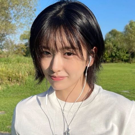 The Shag Haircut, Iu Short Hair, Shag Haircut Ideas, Short Shaggy Haircuts, Shaggy Haircuts, Ive Yujin, Kpop Hair, Hair Color Streaks, Hair Inspiration Short