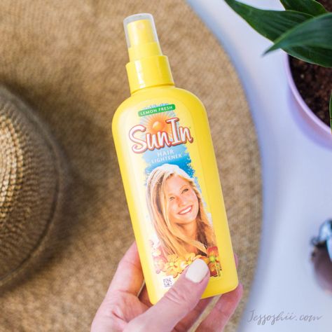 REVIEW: Sun-In Hair Lightener | My Results on Dark Brown Hair - Jessoshii Sun In Hair Lightener Before And After Brunette, Sun In Results, Sun In Hair Lightener Before And After, Sun Bum Hair Lightener, Sun In Hair Lightener, Sun In Hair, Light Brown Hair Shades, Hair Lightener, Lighten Hair