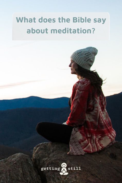 As a Christian yoga teacher, I hear many questions about yoga and meditation. It seems there is a misunderstanding around meditation and an accompanying fear that the practice of meditation is off-limits for Christians. Should Christians meditate? Let�’s look at what the Bible says about meditation in my new blog.