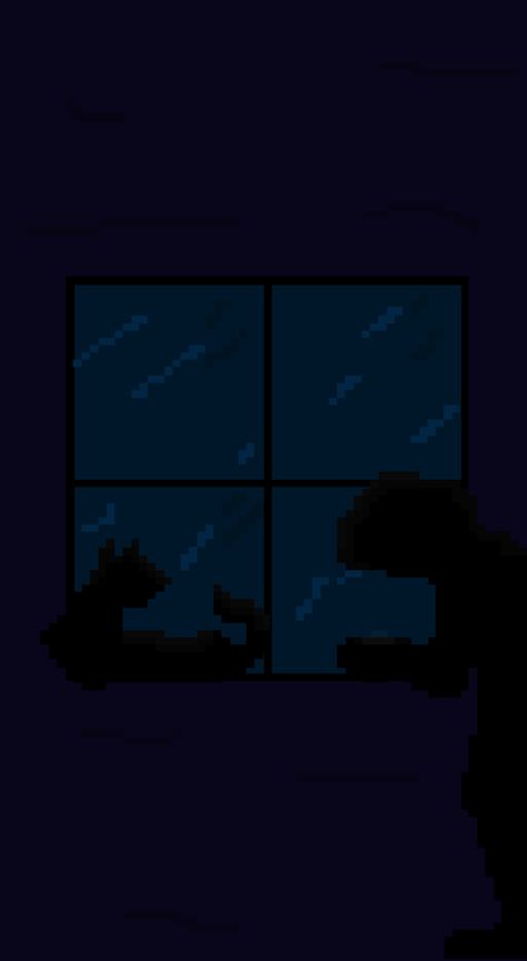 sad night pixel art Night Pixel Art, Lofi Gif, Black Pixel, Rain Wallpaper, Pixel Gif, Rain Wallpapers, Pixel Animation, Vaporwave Aesthetic, Cool Wallpapers Cartoon