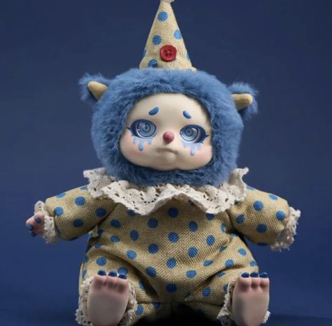 Creepy Toys, Doll Plushies, Cute Clown, Cute Monsters, Cute Stuffed Animals, Blind Box, Art Toy, Dolls Handmade, Vintage Toys