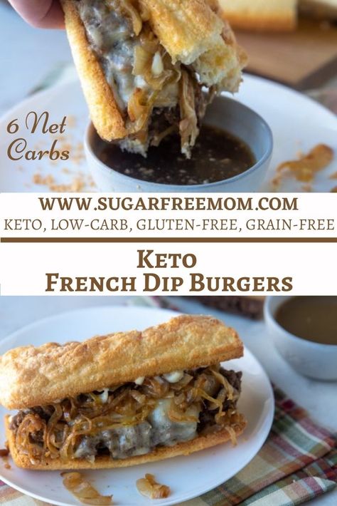 Keto French Recipes, Low Carb French Dip, Keto French Dip Sandwich, Keto French Bread Recipes, Carnivore Dip, Keto Ground Beef Dip Recipes, Low Carb French Dip Sandwich, Keto French Dip, Keto French Onion Dip