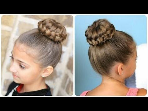 THe sophia lucia bun Sophia Lucia, Side Bun Hairstyles, Girly Hairstyles, Easy Hairstyles For Kids, Easy Updo Hairstyles, Easy Bun Hairstyles, Bun Updo, Hair Bun Tutorial