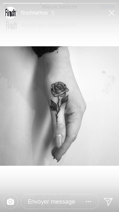 Rose On Thumb Tattoo, Thumb Tattoo, Sewing Tattoos, Thumb Tattoos, Rose Hand Tattoo, Finger Tattoo For Women, Hand Tattoos For Women, Hand Tattoos For Guys, Friend Tattoos