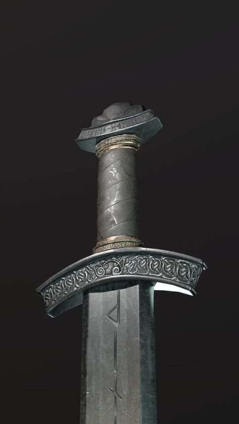 ArtStation - Norse Sword Last Unicorn, Viking Designs, Viking Art, Fire Starters, Norse Mythology, Beautiful Man, Blacksmithing, Swords, Vikings