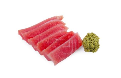 Tasty sashimi (slices of fresh raw tuna) and vasabi isolated on white royalty free stock photos Raw Tuna, White Stock, Recipe Images, White Image, Sashimi, Free Stock Photos, Royalty Free Stock Photos, Royalty, Royalty Free