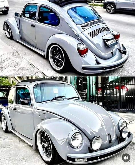 Volkswagen Beetle Vintage, Vw Super Beetle, Hot Vw, Hot Rods Cars Muscle, Vw Classic, Vw Aircooled, Vw Beetle Classic, Vintage Volkswagen, Volkswagen Car