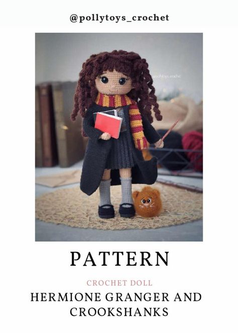 Harry Potter Crochet, Crochet Garden, Crochet Tutorial Pattern, Giraffe Crochet, Crochet Keychain Pattern, Ballerina Doll, Gnome Patterns, Sunflower Pattern, Knitted Dolls