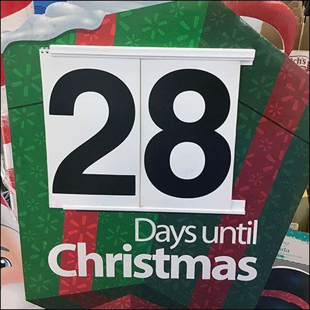 Christmas Retail, Count Days, Days Till Christmas, Christmas Message, Christmas Wallpapers, Days Until Christmas, Christmas Messages, 28 Days, Christmas Display