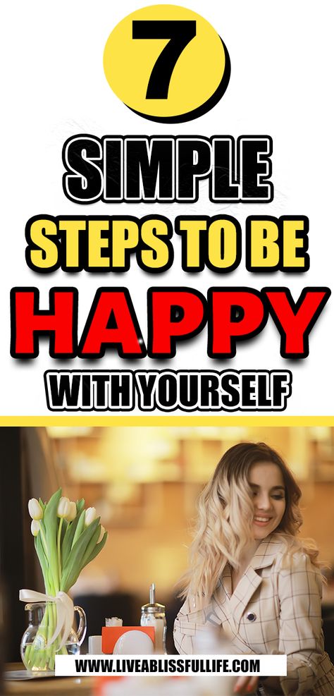 How to be a happy person and enjoy your life | steps to be happy with yourself | How can I make myself a happier person | how can i be happy with who I am | how to make yourself happy when you are alone | Can a person choose to be happy | How can I be completely happy | What are the reasons to be happy | Is happiness a feeling or a choice | how to be happy with who you are quotes #happiness #howtobehappy #selflove #mentalhealth How To Make Myself Happy, Be Happy With Yourself, Make Yourself Happy, How To Become Happy, Choose To Be Happy, Magic Energy, Happy Person, How To Be A Happy Person, Wellness Resources