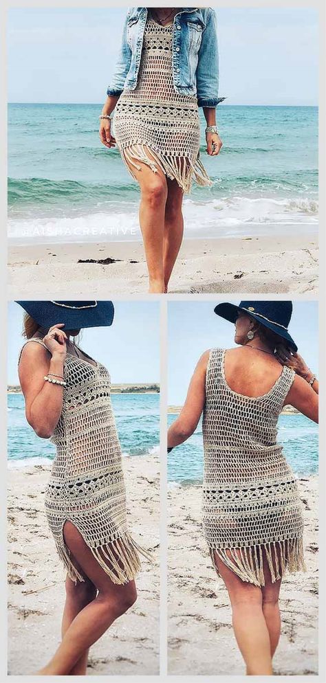 Women Crochet Dress Fashion Crochet Beach Wear Pattern, Crochet Beach Dress Pattern, Crochet Dress Beach, Crochet Summer Dress, Knit Beach Dress, Lace Beach Dress, Crochet Dress Pattern Free, Crochet Beach Dress, Crochet Summer Dresses