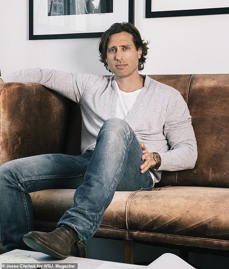 Brad Falchuk has revealed to WSJ Magazine that he'll soon be moving in with wife Gwyneth P... Before Moving In Together, Brad Falchuk, Missy Elliot, Katherine Schwarzenegger, William Tell, Wsj Magazine, Lean Legs, Rob Lowe, Ryan Murphy