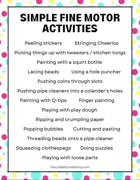 Early Childhood Resource Center | Facebook Simple Fine Motor Activities, Fine Motor Ideas, Early Childhood Education Resources, Preschool Fine Motor Activities, Toddler Lessons, Simple Activities, Fine Motor Activities For Kids, Homeschool Preschool Activities, Lesson Plans For Toddlers