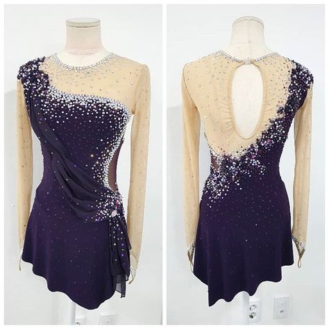 Figure skating competition dresses