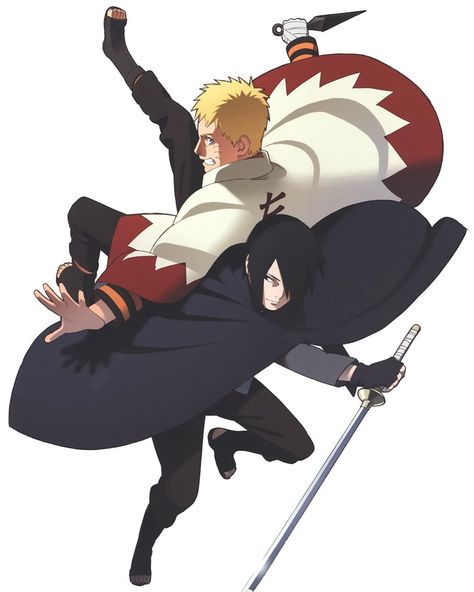 Naruto Uzumaki’s Instagram profile post: “Who’s stronger, Adult Naruto or Adult Sasuke? ⠀⠀⠀⠀⠀⠀⠀⠀⠀ (Official Art by Tetsuya Nishio)” Naruto Dan Sasuke, Madara Susanoo, Naruto And Sasuke Wallpaper, Naruto Vs Sasuke, Naruto Vs, Naruto Teams, Manga Naruto, Naruto Fan Art, Seni 3d