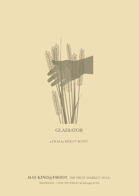 Gladiator. Gladiator Film, Gladiator 2000, Gladiator Movie, Helmet Tattoo, Setting Table, Movie Tattoo, Film Posters Minimalist, Minimal Poster, Minimal Movie Posters