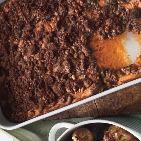 Sweet Potato Pudding, Potato Pudding, Pumpkin Pecan Pie, Ginger Snap, Ginger Snap Cookies, Thanksgiving Sides, Pumpkin Cream, Toasted Pecans, Sweet Potato Casserole