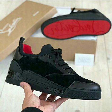 Christian Louboutin Christian Louboutin Shoes Mens, Louboutin Shoes Mens, Louboutin Men, Christian Louboutin Sneakers, Urban Shoes, New Look Fashion, Black Men Fashion Swag, Money Stacks, Jordan Shoes Retro