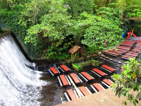 The 9 Dining Experiences You Need to Add to Your Bucket List Waterfall Restaurant, Romantic Retreat, Unique Restaurants, Metro Manila, Amazing Adventures, Lake View, Garden Bridge, Weekend Getaways, Dining Experiences