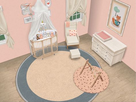 Sims Freeplay Room Ideas, Baby Bedroom Design, Casas The Sims Freeplay, Sims Rooms, The Sims Freeplay, Sims Mobile, Sims Freeplay Houses, Sims Free Play, Sims Builds