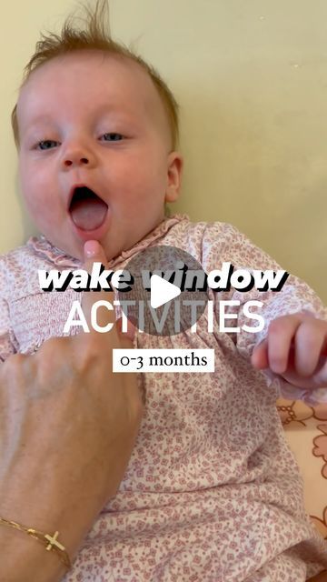 Wake Window Activities By Age, Baby 0-3 Months Activities, Tummy Time Activities 3 Months, Baby Activities 3-6 Months, Visual Tracking Activities, 0 3 Months Baby Activities, 3 Months Baby Activities, Infant Activities Daycare, Infant Tips