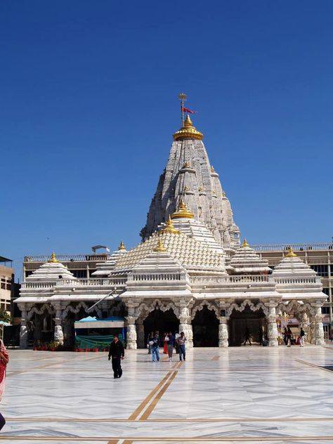 Ambaji Temple, Ambaji, Gujarat Ambaji Temple, Gujarati Culture, Gujarat Tourism, Temple India, Indian Temple Architecture, India Architecture, White Temple, Amazing India, Bike Photography