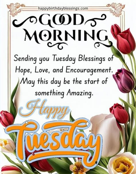 Good Morning Tuesday Blessings, Happy Tuesday Blessings, Tuesday Morning Blessings, Blessed Tuesday, Happy Tuesday Images, Poems For Your Boyfriend, Friendship Day Images, Tuesday Blessings, Birthday Wishes For Kids