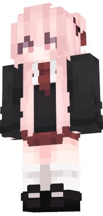 kawai pink hair skin | Nova Skin Pink Haired Minecraft Skin, Minecraft Skins Pink Hair, Pink Minecraft Skin, Minecraft Skins Hair, Minecraft Girl Skins, Mc Skins, Hot Pink Hair, Skin Minecraft, Nova Skin