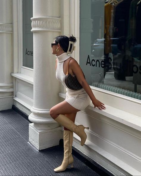 Tony Bianco Boots Outfit, Tony Bianco Boots, Tom Ford Boots, Boots 2023, Fall Brunch, Fall Boots Outfit, Blonde Fashion, Street Outfits, Ootd Ideas