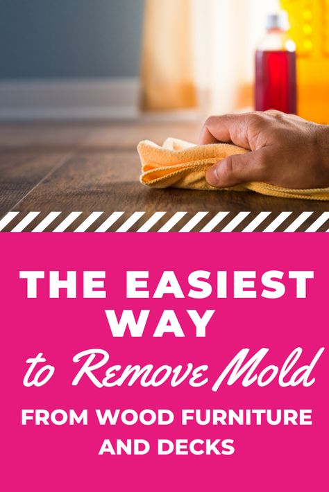 Removing Mold From Wood, Mold Remover On Wood, Remove Mold From Wood, Wood Shower Mat, How To Remove Mold, Remove Mold, Mildew Remover, Cleaning Mold, Wooden Bath