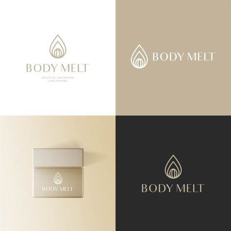 Luxury Body Care, Luxury Template, Stamp Font, Fresh Logo Design, Luxurious Logo, Graphic Designer Studio, Skin Logo, Skincare Logo, Clinic Logo