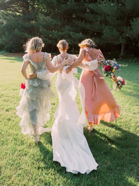 Pastel Bridesmaids, Daniel Kim, Bridal Tops, Bridesmaids Photos, Nashville Wedding, Arizona Wedding, Wedding Mood, Dreamy Wedding, Wedding Pics