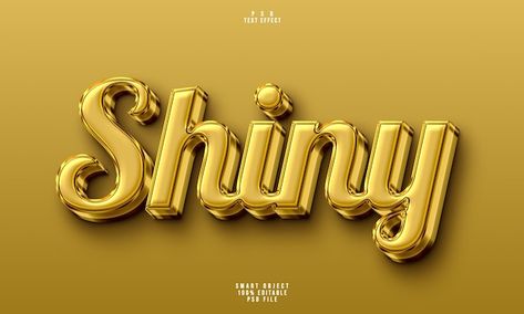 Shiny 3d editable text effect | Free Psd #Freepik #freepsd #style-text #text-effect-typography #text-graphic #text-template Text Tutorial, Text Template, Free Psd Files, Text Graphic, Psd Icon, Text Effect, Text Effects, Cinema 4d, Free Psd