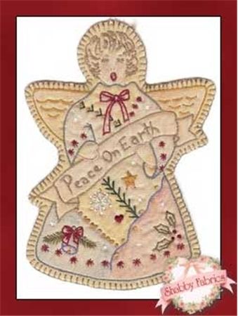 Angel Christmas tree decoration Christmas Hand Embroidery, Heart Quilt Pattern, Basic Embroidery, Christmas Angel Ornaments, Quilted Christmas Ornaments, Redwork Embroidery, Basic Embroidery Stitches, Heart Quilt, Ornament Kit