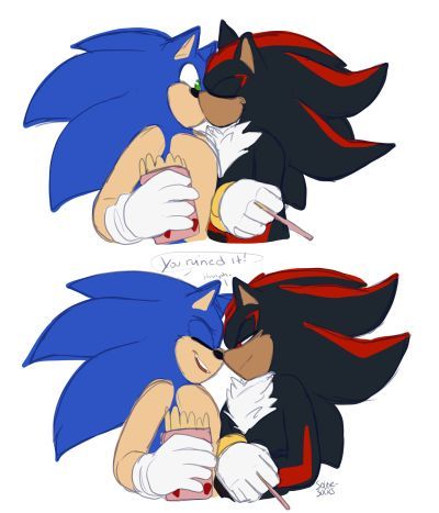 Sonic X Shadow Fanart, Pocky Day, Sonic Unleashed, Hedgehog Movie, Sonic Funny, Sonic Fan Characters, Sonic Franchise, Hedgehog Art, Sonic And Shadow