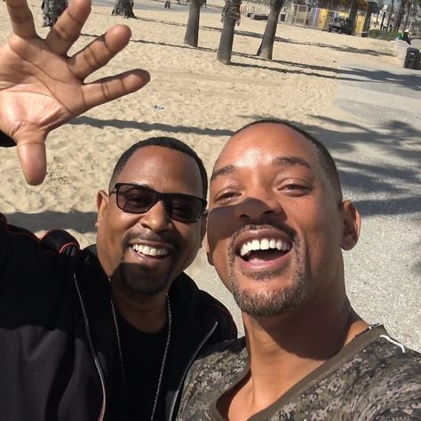 Will Smith and Martin Lawrence confirm 'Bad Boys 3' movie on Instagram Will Smith And Martin Lawrence, Will Smith Bad Boys, Bad Boys Movie, Bad Boys 3, Martin Lawrence, We Back, Bad Boy Aesthetic, 3 Movie, Best Duos