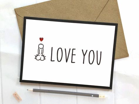 Cute Gift For Boyfriend, Funny Valentine Messages, Boyfriend Anniversary Card, Funny Birthday Message, Rude Valentines, Funny Anniversary Gifts, Anniversary Cards For Boyfriend, Boyfriend Card, Card Boyfriend