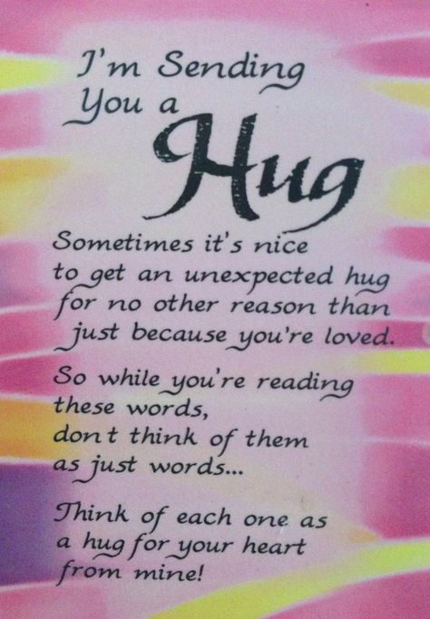 Checking On You, Just Checking In On You Images, Sending Hugs Quotes, Special Friendship Quotes, You're Special, Birthday Prayer, Hugs And Kisses Quotes, Special Friend Quotes, Sending You A Hug