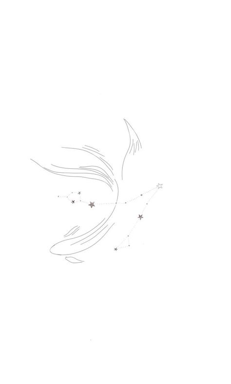 One Line Pisces Tattoo, Pisces Minimal Tattoo, Minimalist Tattoo Pisces, Capricorn Simple Tattoo, Pisces Line Tattoo, Vertical Tattoo Design Simple, Matching Pisces Tattoos, Minimalist Pisces Tattoo, Pices Tattoo Minimalist