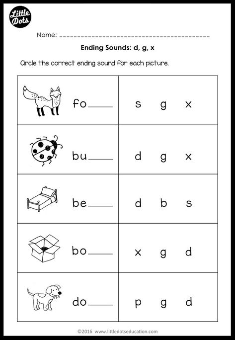 Ending Sounds Worksheets and Activities Ending Sounds Worksheets, Preschool Phonics, Phonics Worksheets Free, Ending Sounds, English Worksheets For Kindergarten, Kindergarten Phonics Worksheets, Kindergarten Reading Activities, Kindergarten Reading Worksheets, Printable Kindergarten