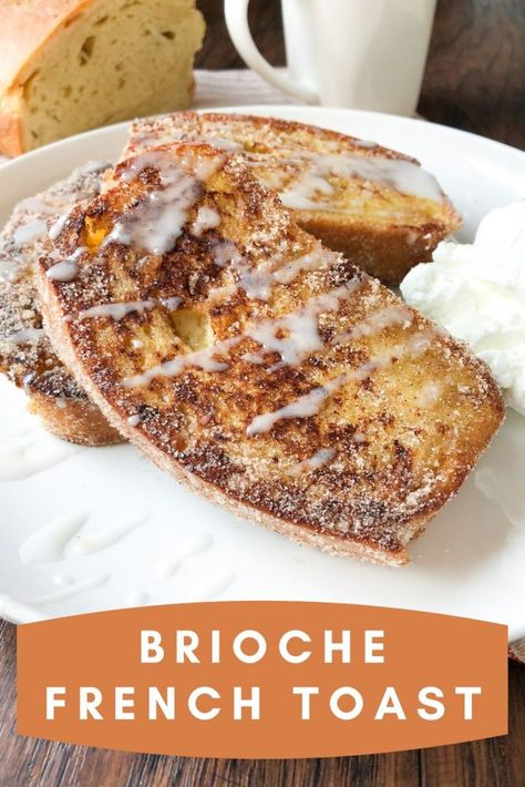 Healthy French Toast Recipe, French Toast Brunch, French Toast Recipe Cinnamon, Bread French, Challah French Toast, Easy French Toast Recipe, Brioche French Toast, French Toast Casserole Recipes, Brioche Bread