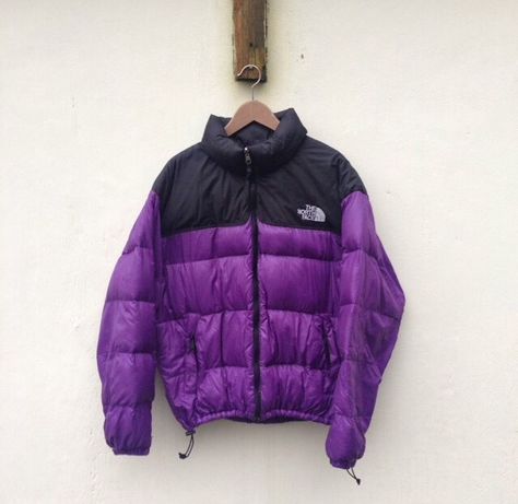 Purple The North Face Coat The North Face Coat, Nuptse Jacket, North Face Purple, North Face Coat, North Face, The North Face, Violet, Puffer, Winter Jackets