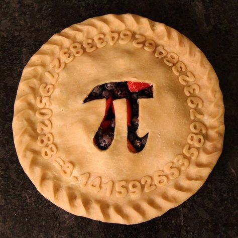 pi | Pie for Pi Day - Blog - homeandawaywithlisa Pi Day Facts, 8th Grade Graduation Party, Birthday Pie, Pie Night, Krusteaz Pancake Mix, Obscure Holidays, National Pie Day, Birthday Pies, Pi Pie