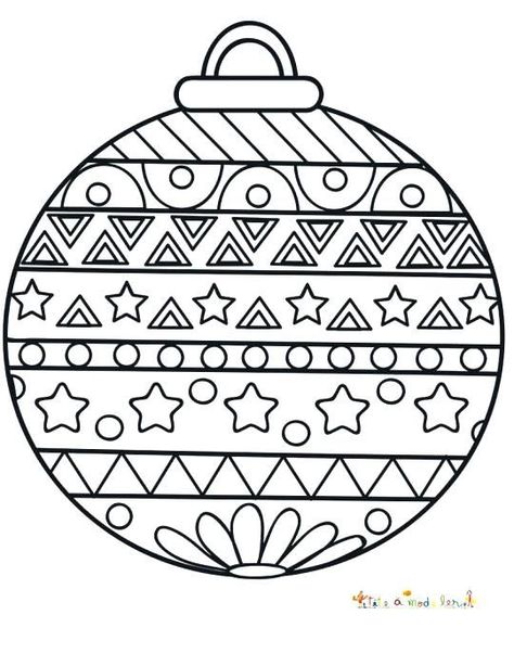 8 déc. 2018 - Free printable coloring pages suitable for toddlers and preschool and kindergarten kids to print and color. Lets go! Fall Kindergarten Crafts, Christmas Ornament Template, Christmas Mandala, Ornament Template, Christmas Coloring Books, Christmas Stencils, Printable Adult Coloring Pages, Christmas Classroom, Mandala Coloring Pages