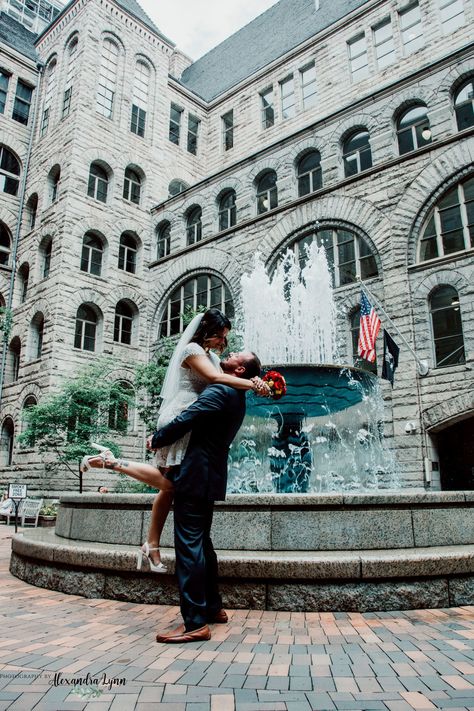 Allegheny County Courthouse Wedding in Downtown Pittsburgh — River Rose Photo Co Allegheny County Courthouse, Allegheny County Courthouse Wedding, Courthouse Wedding Photos, Downtown Pittsburgh, Allegheny County, Rose Photo, Pittsburgh Weddings, Courthouse Wedding, Rose Photos