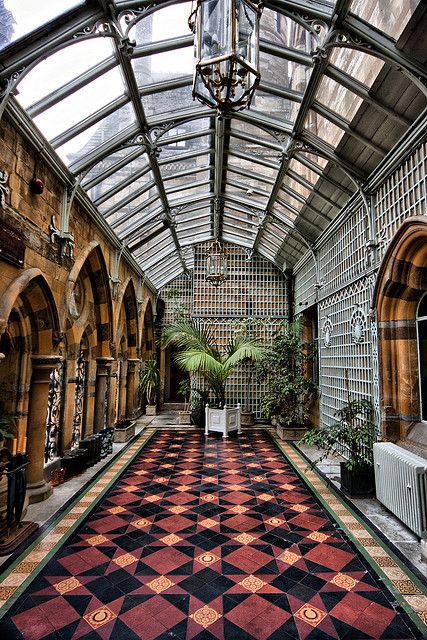 Moonlit Conservatory, Greenhouse Orangery, Gothic Victorian House Interior, Victorian Conservatory Interior, Conservatory Inspiration, Atrium Architecture, Gothic Greenhouse, Victorian Hotel, Gothic Victorian House