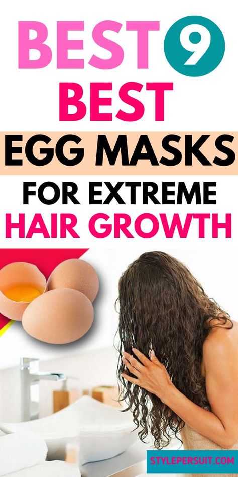 Eggs are not just a staple in the kitchen; they are also a treasure trove of nutrients that can work wonders for your hair. Packed with proteins, vitamins, and minerals, eggs can promote hair growth, strengthen hair follicles, and impart a natural shine to your locks. One of the most effective ways to harness the benefits of eggs for your hair is by using homemade egg hair masks. In this guide, click to explore nine of the best homemade egg hair masks for hair growth. Hair Masks For Hair Growth, Masks For Hair Growth, Masks For Hair, Benefits Of Eggs, Egg Hair, Protein Hair Mask, Egg Hair Mask, Egg Mask, Egg For Hair