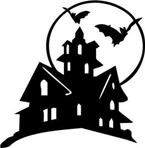 Halloween Dracula, Halloween Silhouette, Dracula Castle, Image Halloween, Halloween Vinyl, Silhouette Online Store, Spooky House, Cricut Halloween, Halloween Silhouettes