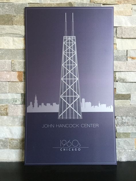 Sears Tower Chicago, Architecture Posters, John Hancock Center, Sears Tower, House Deco, Chicago Architecture, Architecture Poster, My Home, Chicago